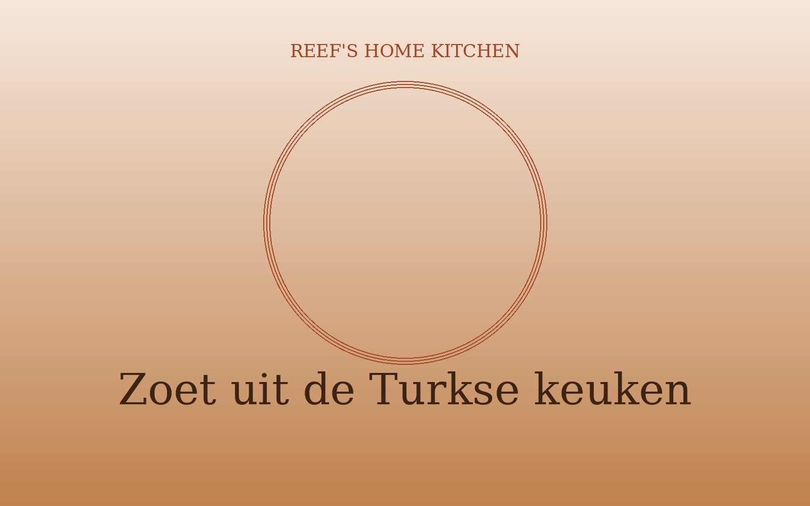 Zoet uit de Turkse keuken, van sutlac tot baklava