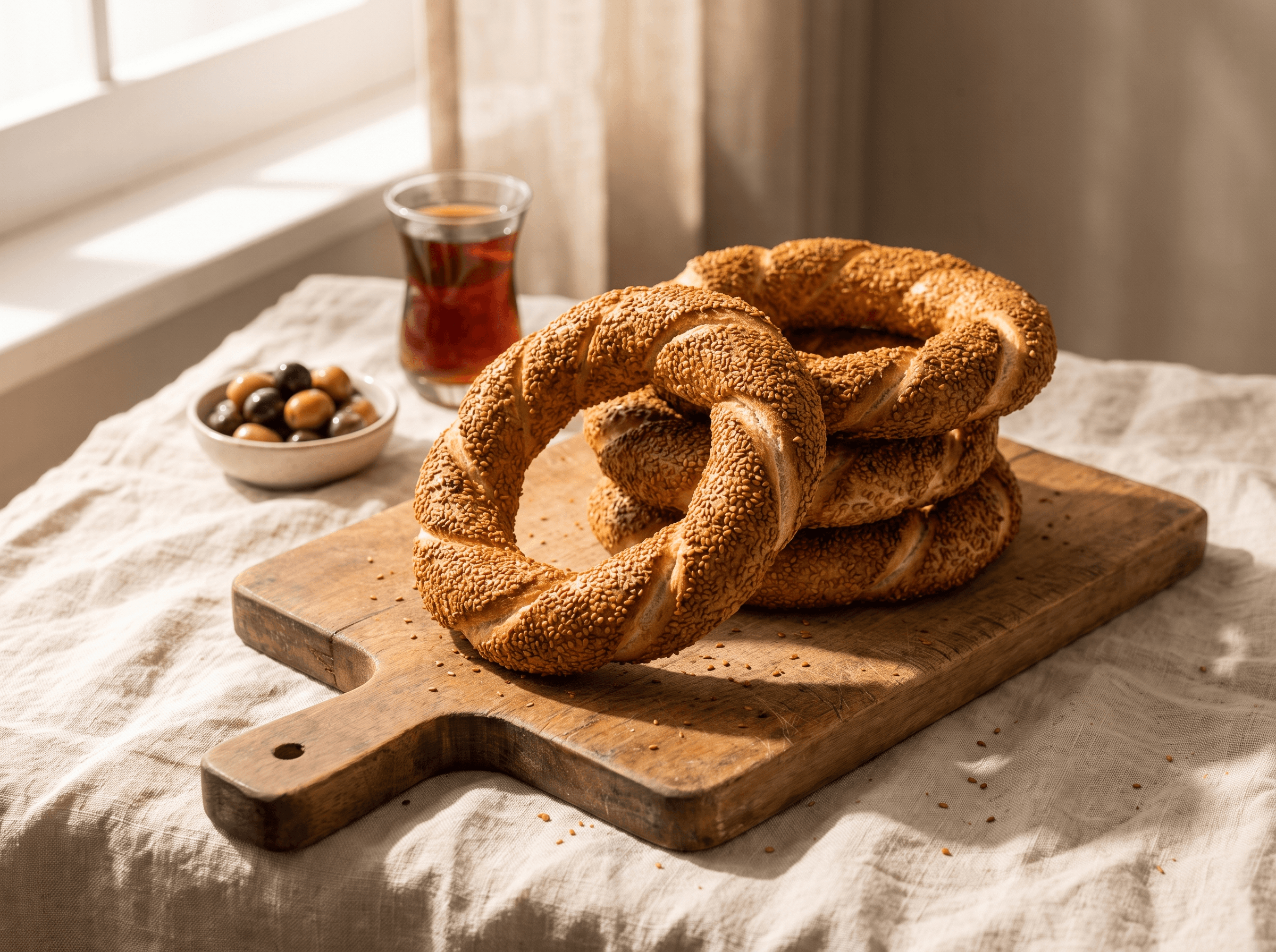 Simit: Turks sesambroodje